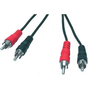 Câble Audio 2 RCA mâle - 2 RCA mâle, 1.5m