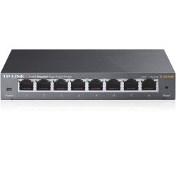 Switch TP-Link TL-SG108E, 8 ports 1000Mb, métallique, administrable