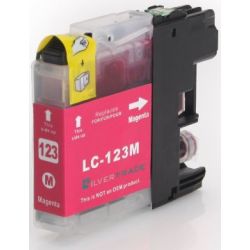 Cartouche magenta compatible Brother LC-121M LC-123M