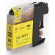 Cartouche jaune compatible Brother LC-121Y-123Y