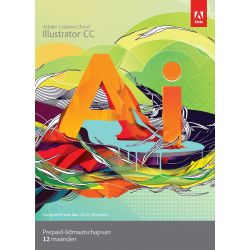 ADOBE ESD Illustrator Creative Cloud Abonnement 1 an Francais