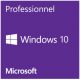 Microsoft Windows 10 Professionnel, version OEM, 64Bits