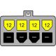 Adaptateur d'alimentation carte mère 8 pins EPS 4 pins ATX P4