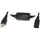 Rallonge USB2 active Logilink UA0145 Haut débit en 15m