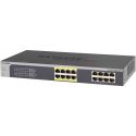 Switch Netgear JGS516PE-100EUS configurable 16ports (8+8 POE)