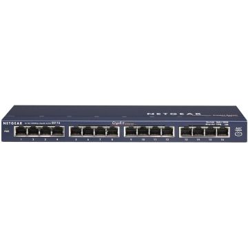 Switch Netgear GS116GE 16ports 10/100/1000Mb RJ45