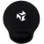 Tapis de souris I-box avec repose poignet en gel, noir