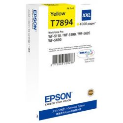 Cartouche cyan Epson T1894, 4000 pages max