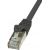 Cable réseau 3m ethernet RJ45 Cat 6 Gigabit, blindé, noir