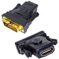 Adaptateur DVI Mâle 24+5 vers HDMI femelle 19 pins