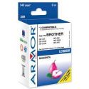 Cartouche Armor magenta compatible Brother LC985M, 6ml