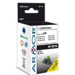 Cartouche Armor compatible HP 901XL, noire