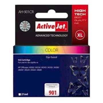Cartouche couleur ActiveJet compatible HP 901XL, 21ml