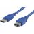 Rallonge USB 3.0 en 3m série A, débit 4.8Gb/s