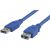Rallonge USB 3.0 en 3m série A, débit 4.8Gb/s