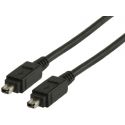 Câble Firewire IEEE1394 4/4pins en 2m