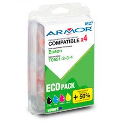 Pack Armor compatibles Epson T0551/T0552/T0553/T0554