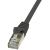 Cable réseau 0.5m ethernet RJ45 Cat 6, noir