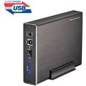 Boitier Smartteck externe B35931-BK 3"1/2 SATA sur port USB3.0