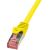 Cable réseau 7.5m ethernet RJ45 Cat 6 Gigabit SFTP, jaune