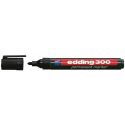 Marqueur noir edding 300, pointe fine, noir