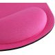 Tapis de souris LogiLink avec repose poignet en gel, rose