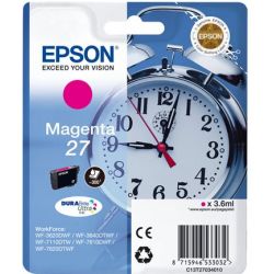 Cartouche Magenta Epson 27, 3.6ml, 350 pages