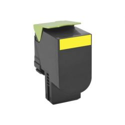 Lexmark 802Y - jaune - originale - cartouche de toner - 1000 pages