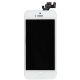 Ecran LCD + vitre tactile iphone 5 blanc