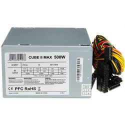 Alimentation I-BOX CUBE II ATX 500W, ventilateur 12cm