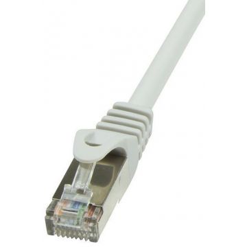 Cable réseau 7.5m ethernet RJ45 Cat 6 Gigabit SFTP, gris beige