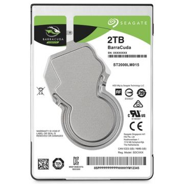 HDD 2"1/2 2To SATA3 Seagate 5400T/M - cache 128Mo - ST2000LM015