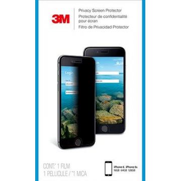 3M 98044060527 - Filtre de confidentialité pour iPhone6/6S/7 noir