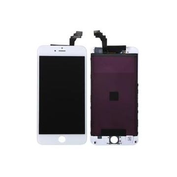 Ecran LCD + vitre tactile iphone 6 plus blanc