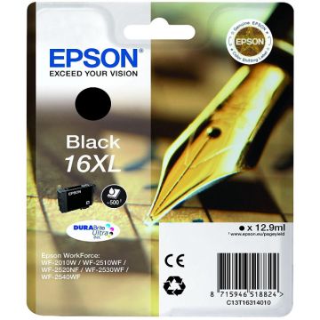 Cartouche Epson noire 16XL, 12.9ml