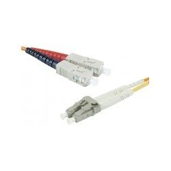 Cordon fibre optique SC/LC 62,5/125 - 3.00 m