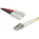 Cordon fibre optique SC/LC 62,5/125 - 3.00 m