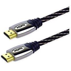 Câble HDMI compatibles 1.4a / 2.0 - 1.8m - plaqué or