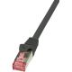 Cable réseau 7.5m ethernet RJ45 Cat 6 Gigabit SFTP, noir