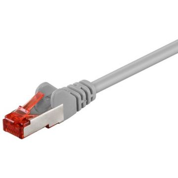 Cable réseau 50m ethernet RJ45 Cat 6 Gigabit SFTP, gris