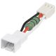 Adaptateur de tension pour ventilateur PC 3P 12V vers 5V 3 Pin M / F