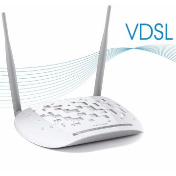 Modem routeur TP-Link TD-W9970 300Mbps Wi-Fi VDSL/ADSL 4xLAN, 1xWAN Annex A  - CARON Informatique - Calais