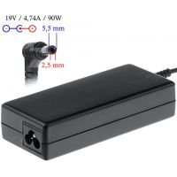 Chargeur pour pc portable Asus, Toshiba, Acer, 5.5*2.5 - 19V 4.74A 90W