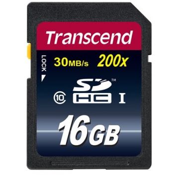 Secure Digital SDHC Transcend 16Go Class10