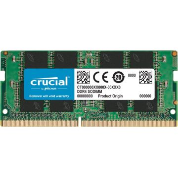 Sodimm 4Go DDR4 2400MHz Crucial, 1.2V CL17