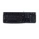 Logitech K120, USB, noir