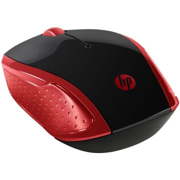 Souris HP Wireless Mouse 200, rouge