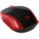 Souris HP Wireless Mouse 200, rouge