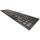 CHERRY KC6000 SLIM Clavier 105+6 touches USB noir