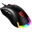 Souris MSI Clutch GM50, 7200dpi, noire RGB